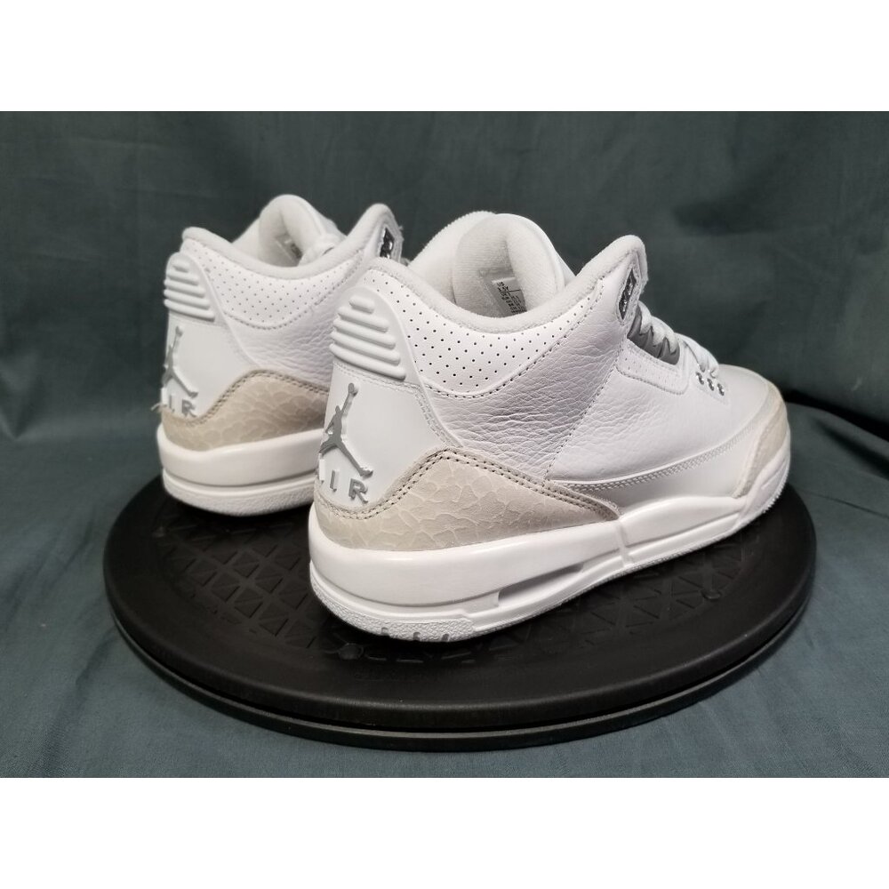 Air Jordan 3 Retro (GS) Sneakers Pure Money 2025 Edition Size 3.5Y NEW NO BOX! - Picture 8 of 12